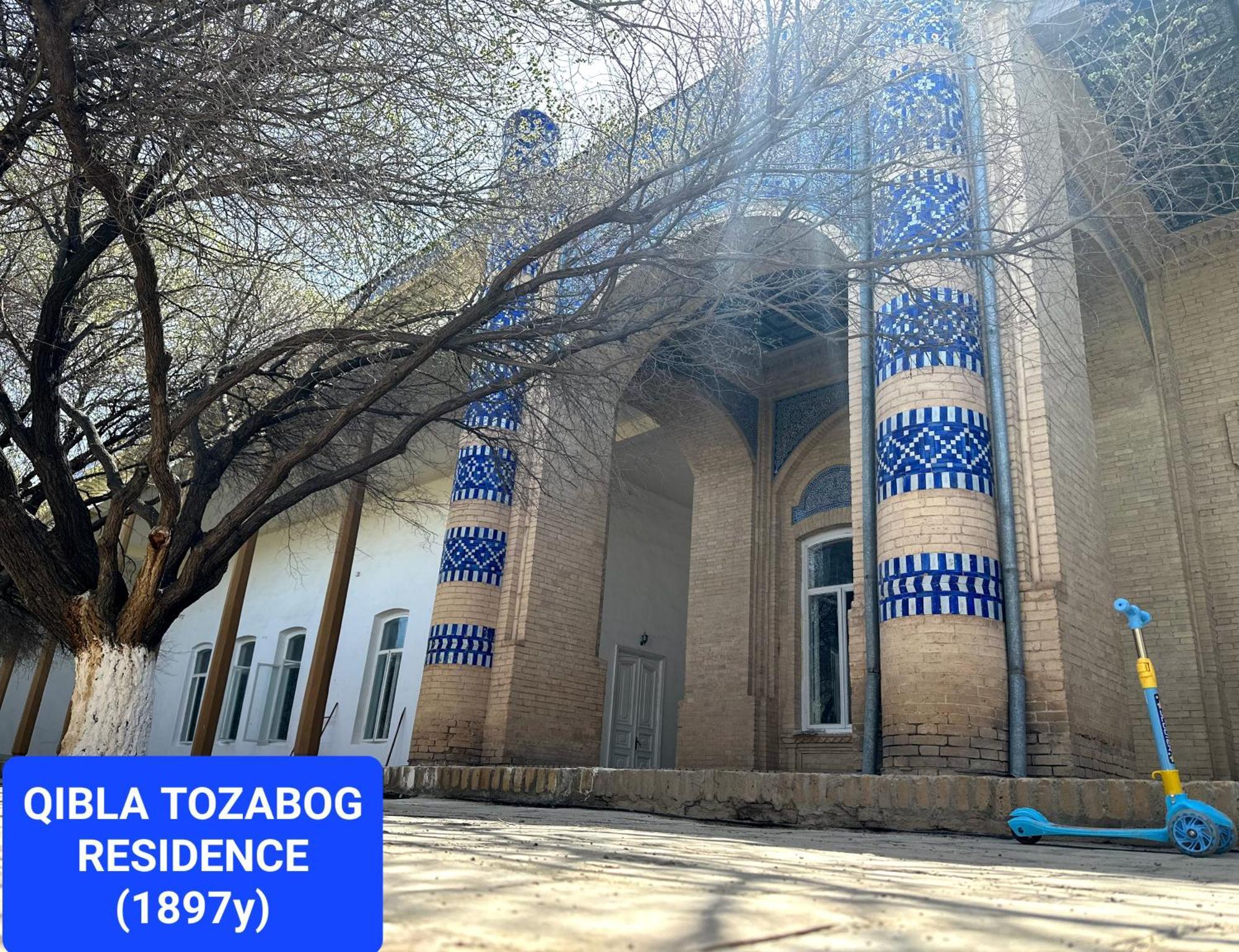 Qibla Tozabog Hotel Khiva Eksteriør billede