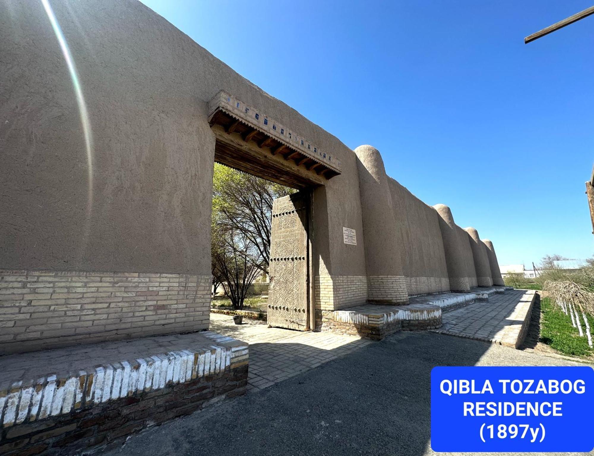 Qibla Tozabog Hotel Khiva Eksteriør billede