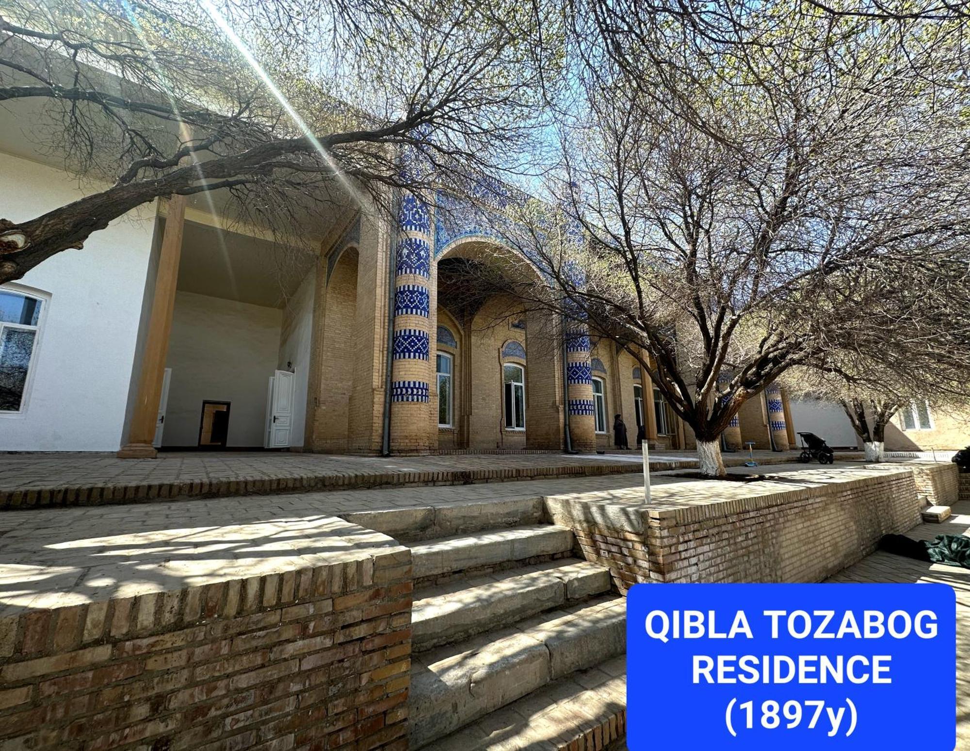 Qibla Tozabog Hotel Khiva Eksteriør billede
