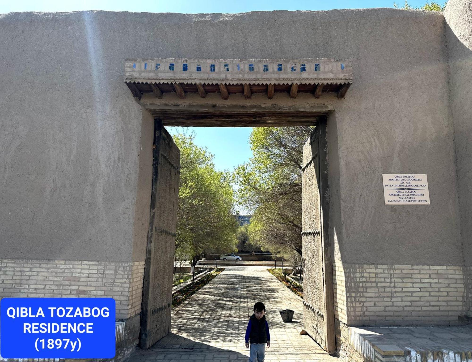 Qibla Tozabog Hotel Khiva Eksteriør billede
